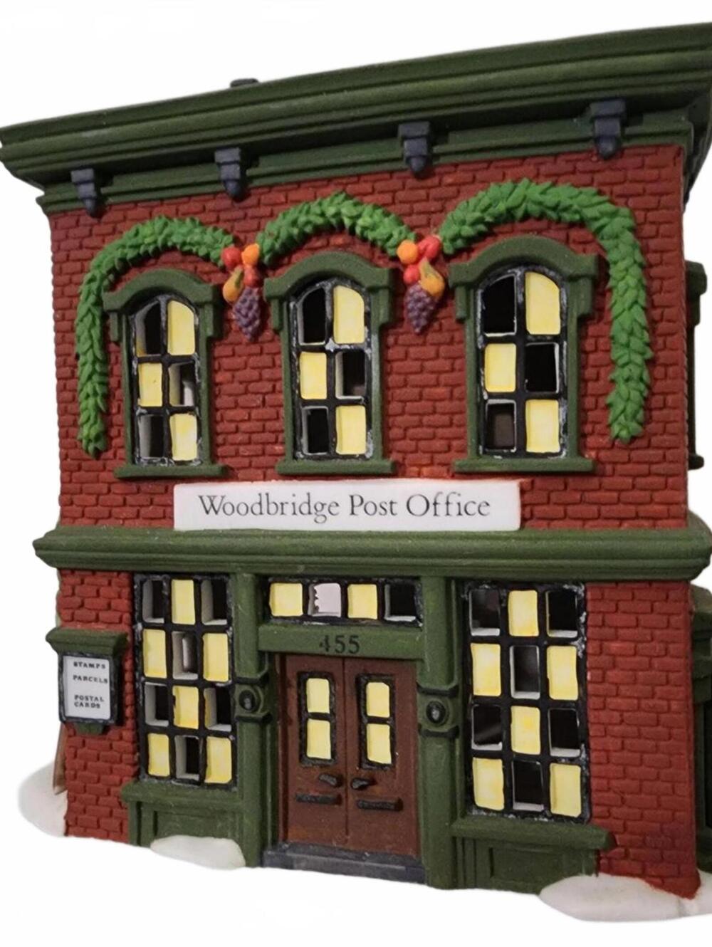 Woodbridge Post Office Christmas Village Department 56 New England Village